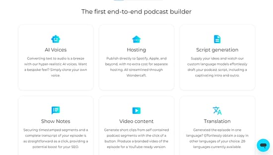 Wondercraft AI Tool Image 2