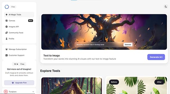 Imagine AI Art Tool Image 1