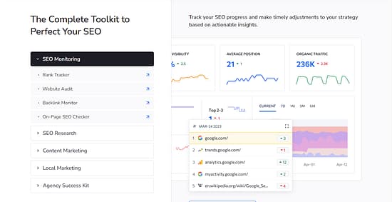 SE Ranking Tool Image 2