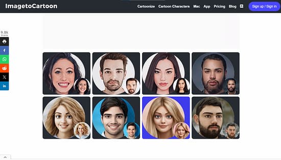 ImagetoCartoon Tool Image 2
