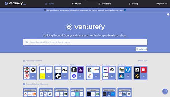 Venturefy Tool Image 1