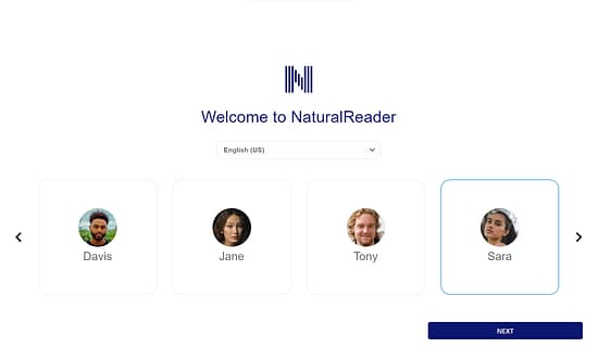 NaturalReader Tool Image 1