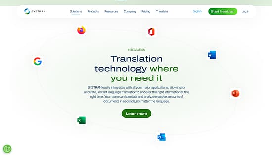 SYSTRAN Tool Image 5