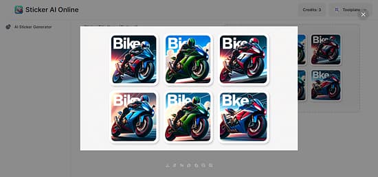 Sticker AI Online Tool Image 3