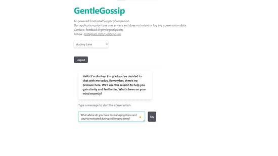 GentleGossip Tool Image 2