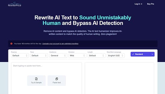 RewriterPro.ai Tool Image 3